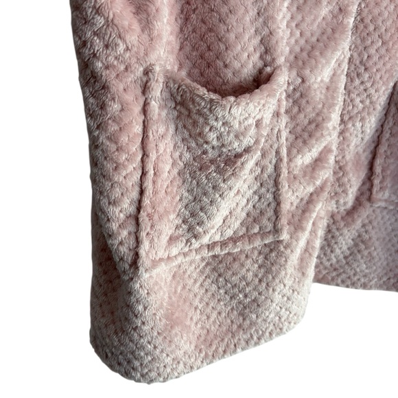 PEACE LOVE & DREAMS Lightweight Textured Jacket in Dusty Pink Size 3X — NWT - Picture 4 of 9